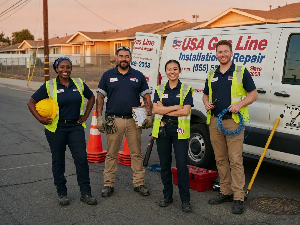 Gas Line Installation company in Villa Park, CA